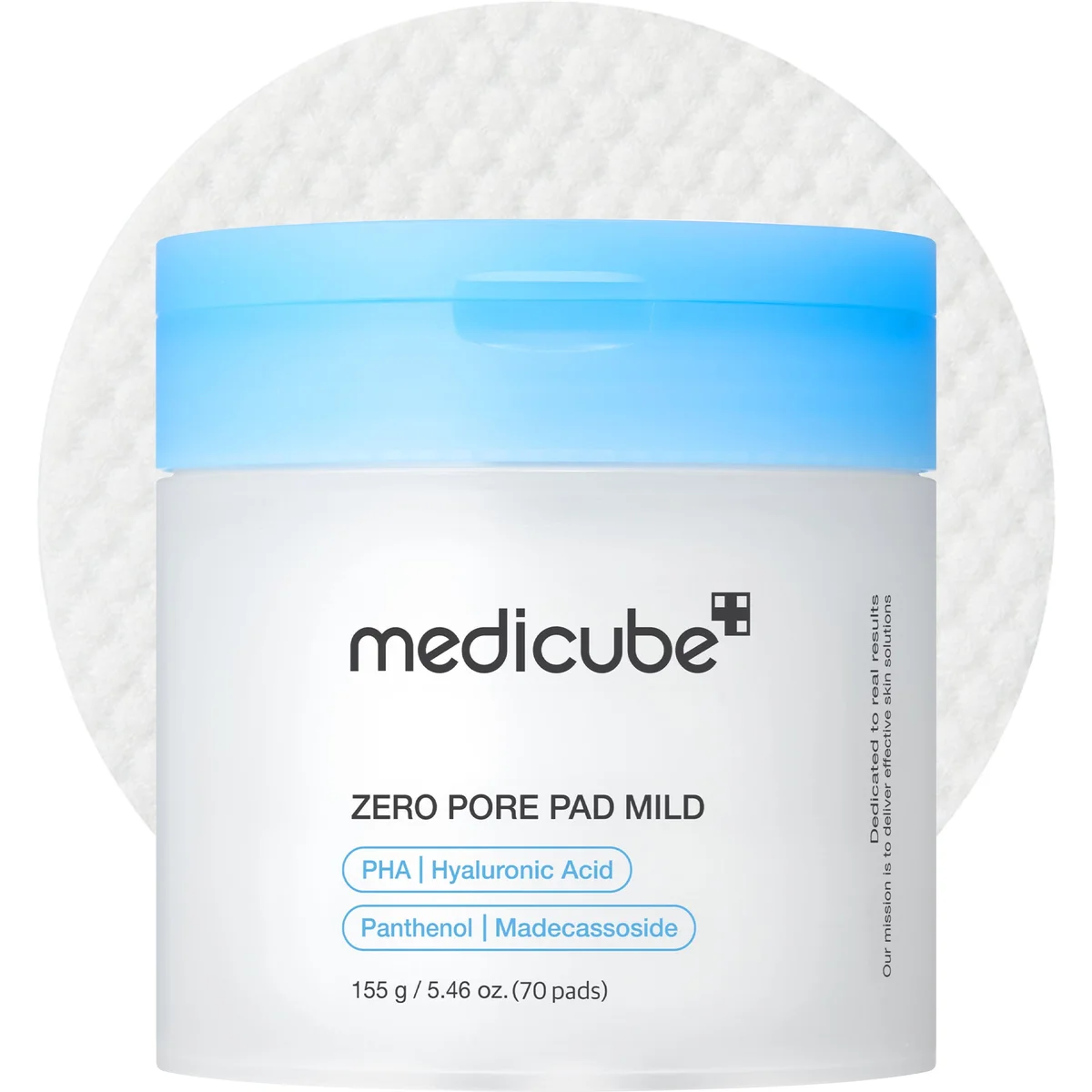 Medicube Zero Pore Madecassoside Pads (Mild)