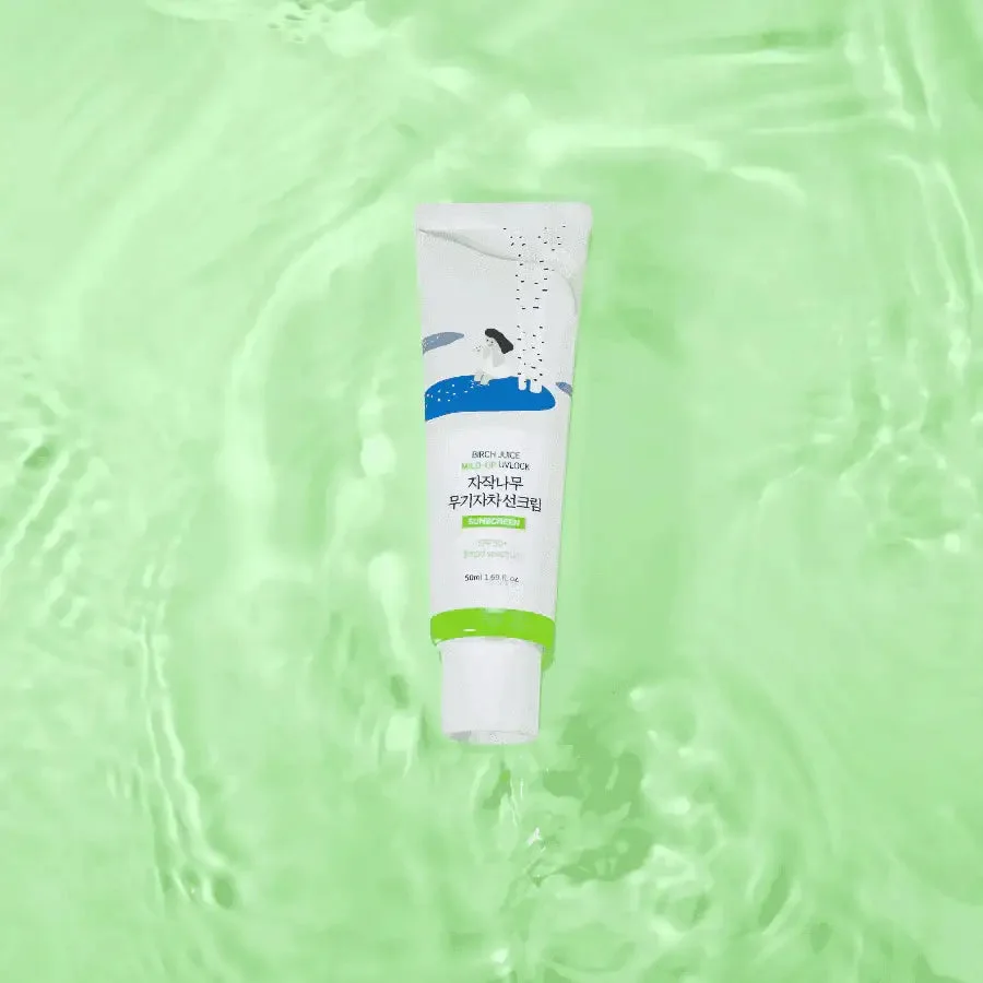 Round Lab Birch Mild-Up Sunscreen UVLock SPF 50+ Broad Spectrum