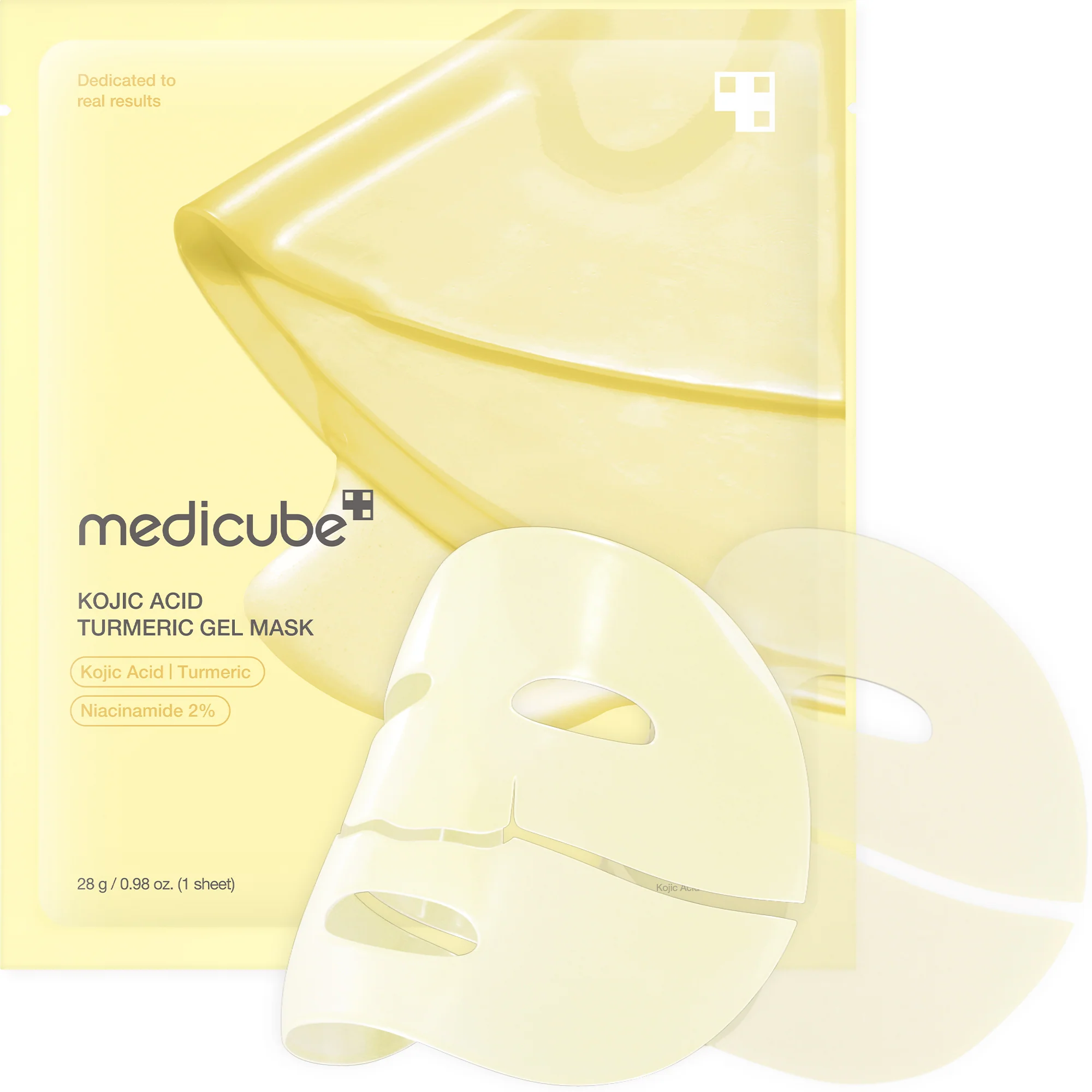 Medicube Kojic Acid Turmeric Gold Jelly Gel Mask
