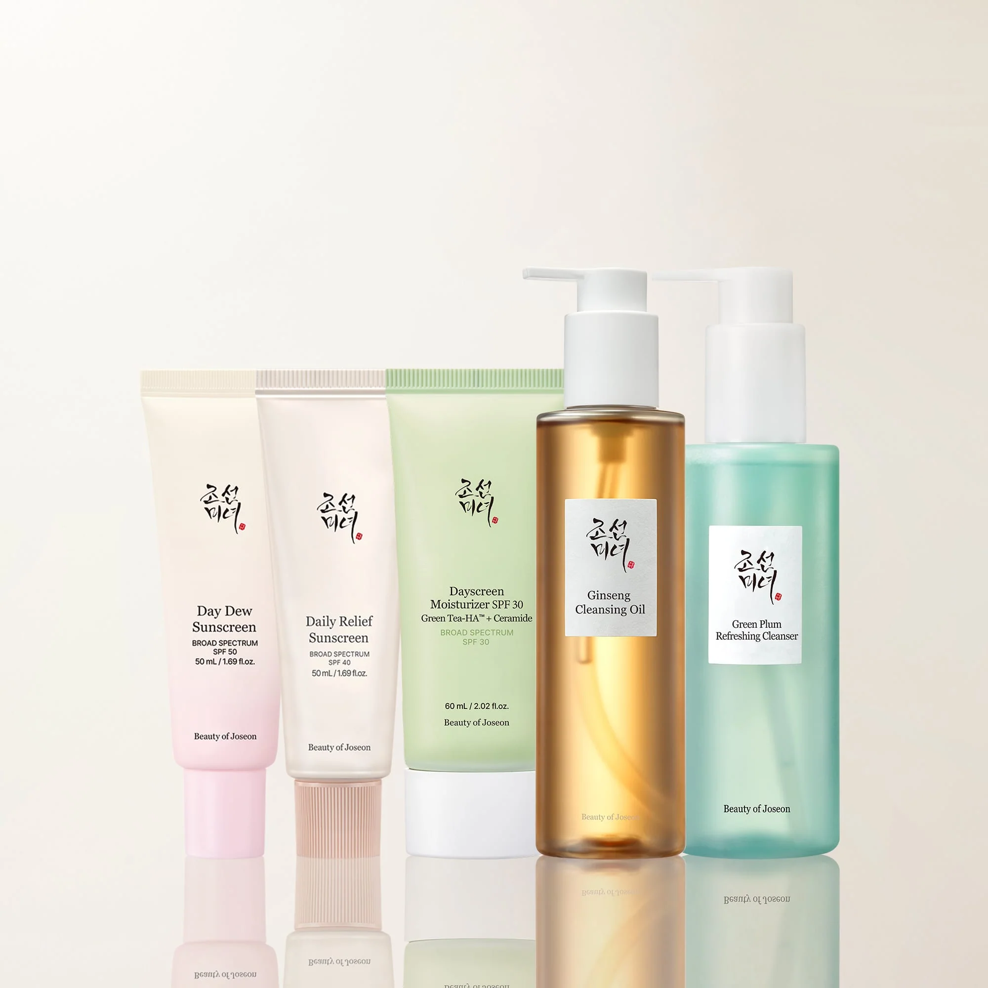 Beauty of Joseon Daily SPF + Double Cleanse Set
