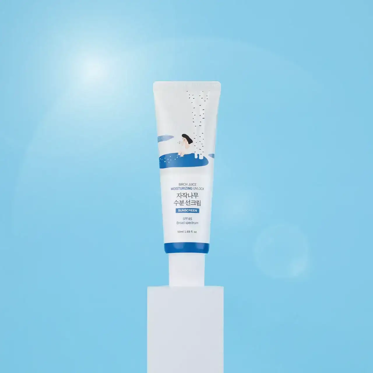 Round Lab Birch Moisturizing Sunscreen UVLock SPF 45+ Broad Spectrum