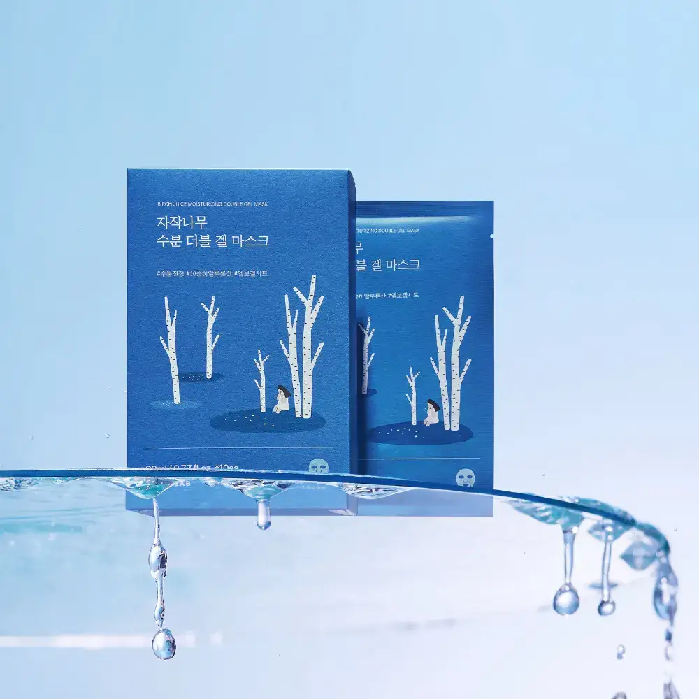 Round Lab Birch Moisturizing Double Gel Mask