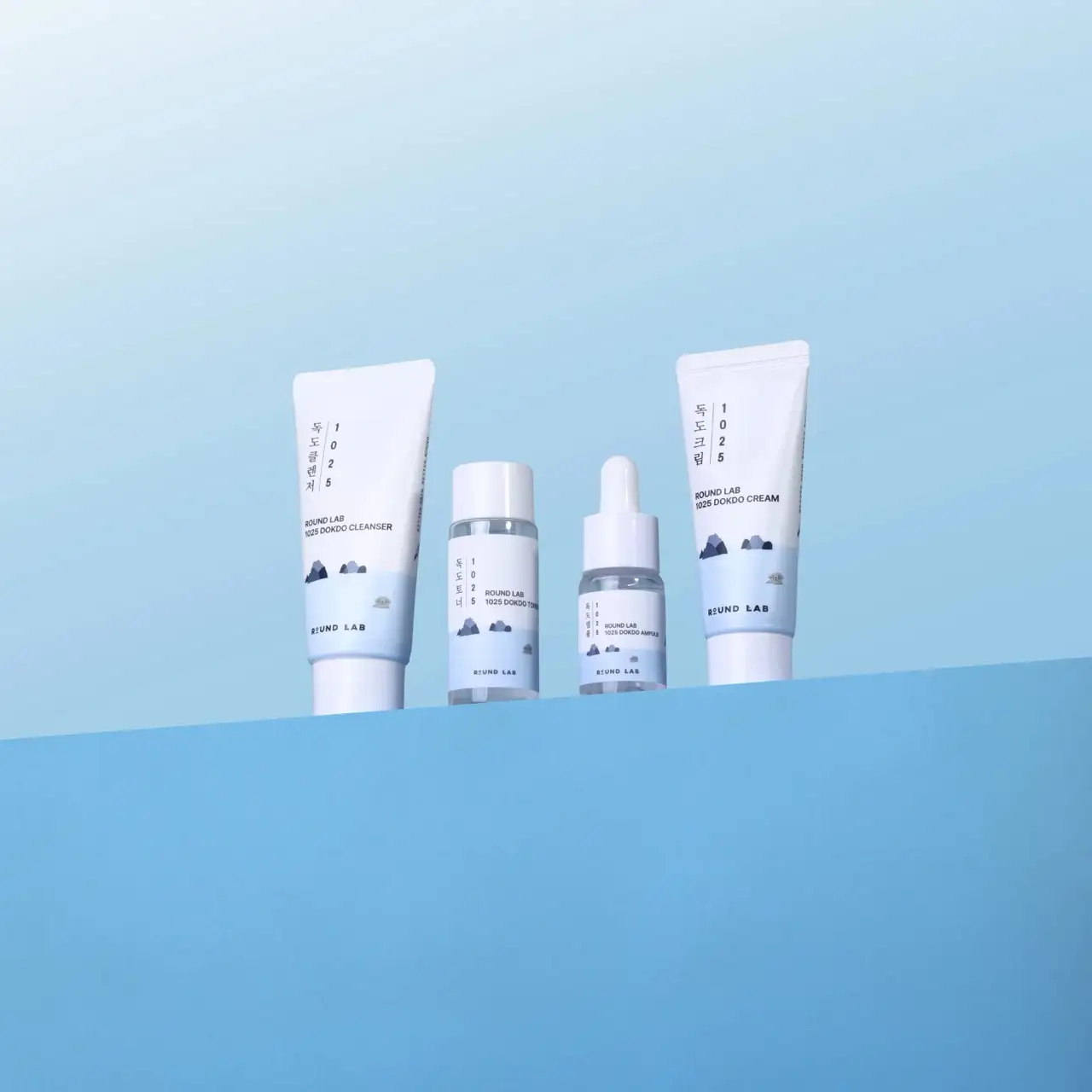 Round Lab 1025 Dokdo Travel Routine Trial Kit