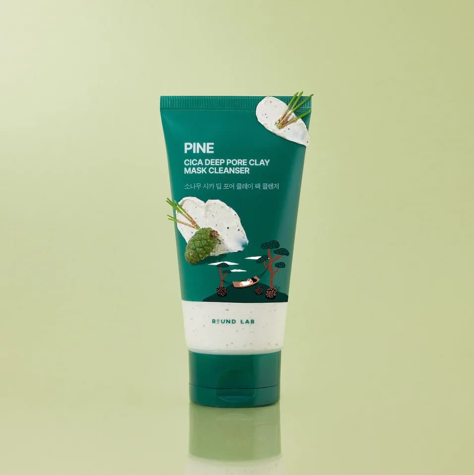 Round Lab Pine Cica Deep Pore Clay Mask Cleanser