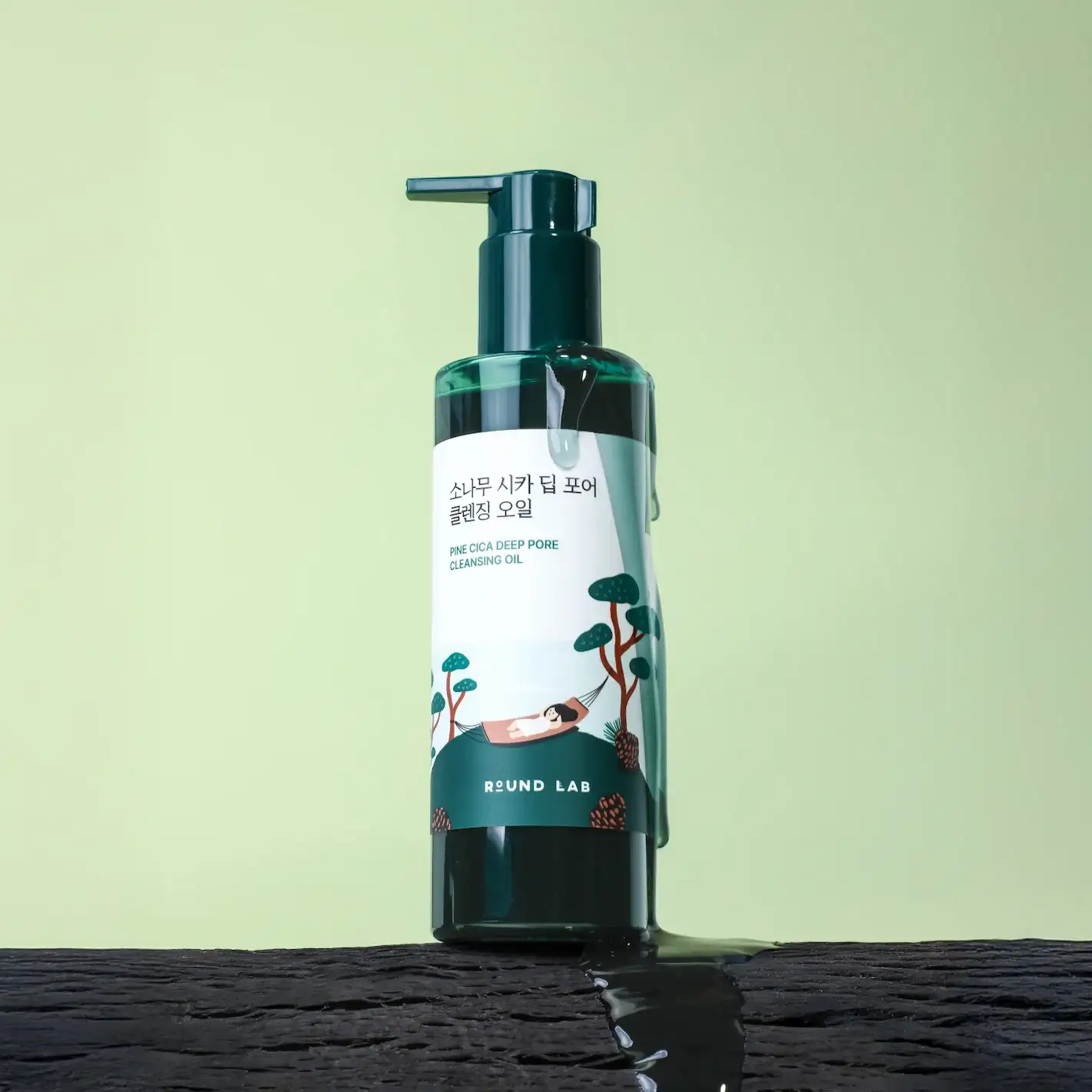 Round Lab Pine Cica Deep Pore Cleansing Oil 200ml