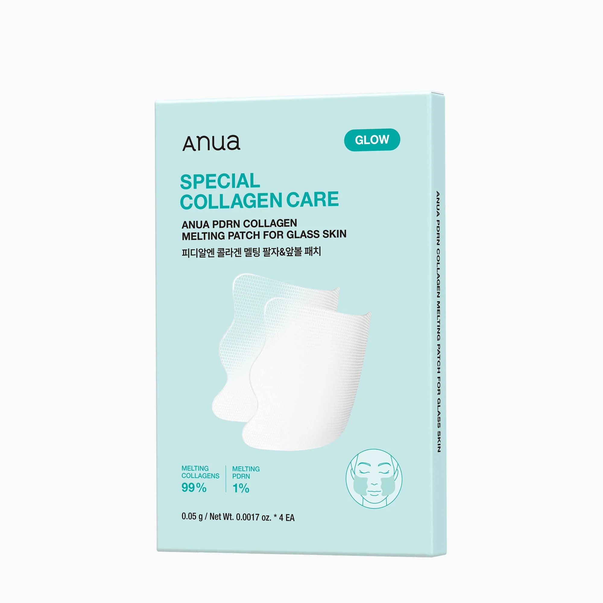 Anua PDRN Collagen Melting Patch For Glass Skin 4ea