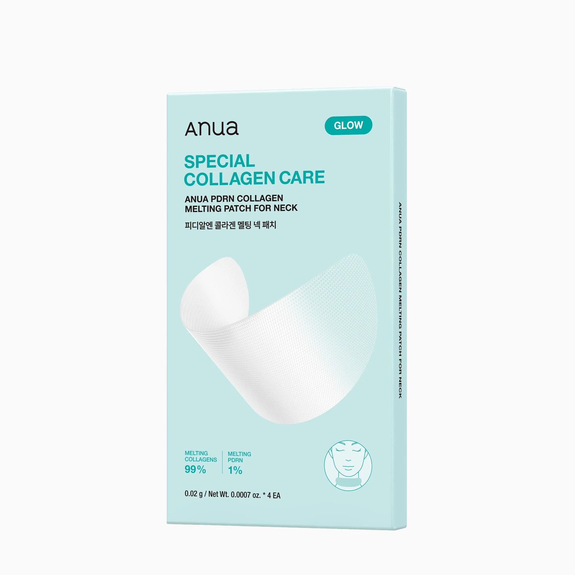 Anua PDRN Collagen Melting Patch For Neck 4ea