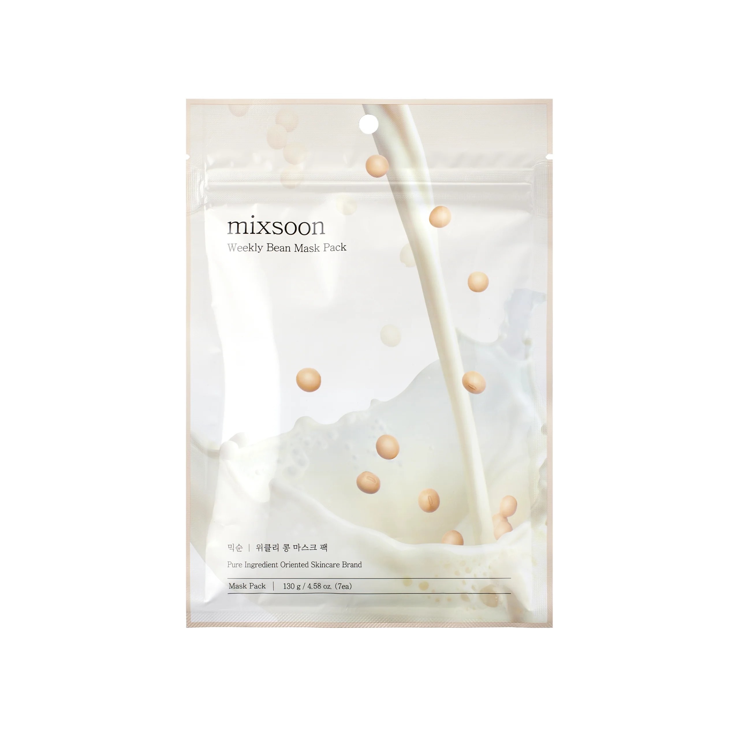 Mixsoon Weekly Bean Mask Pack 130g (7ea)