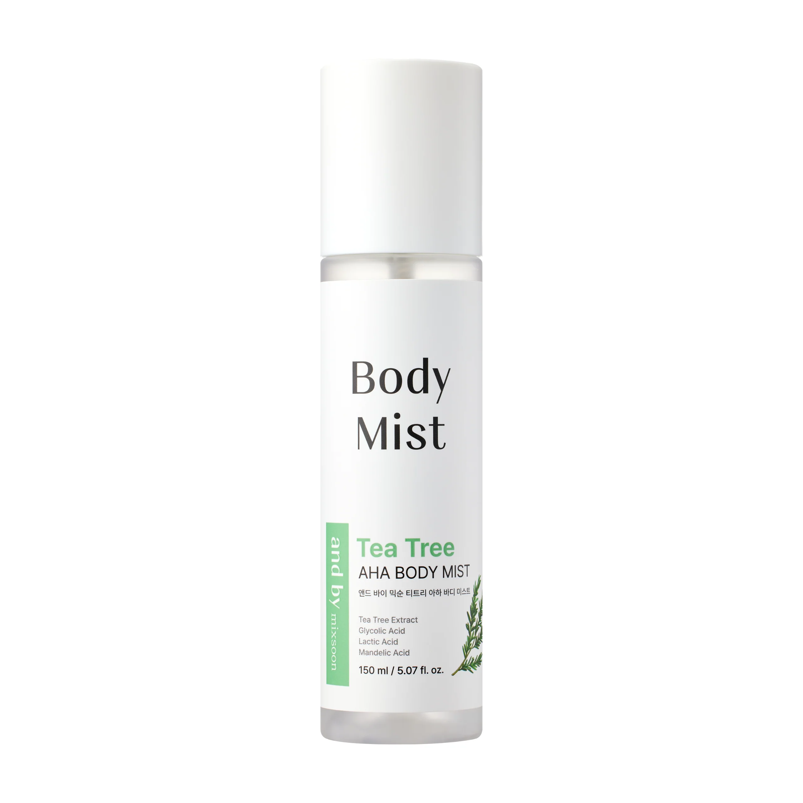 Mixsoon and by mixsoon Tea Tree AHA Body Mist