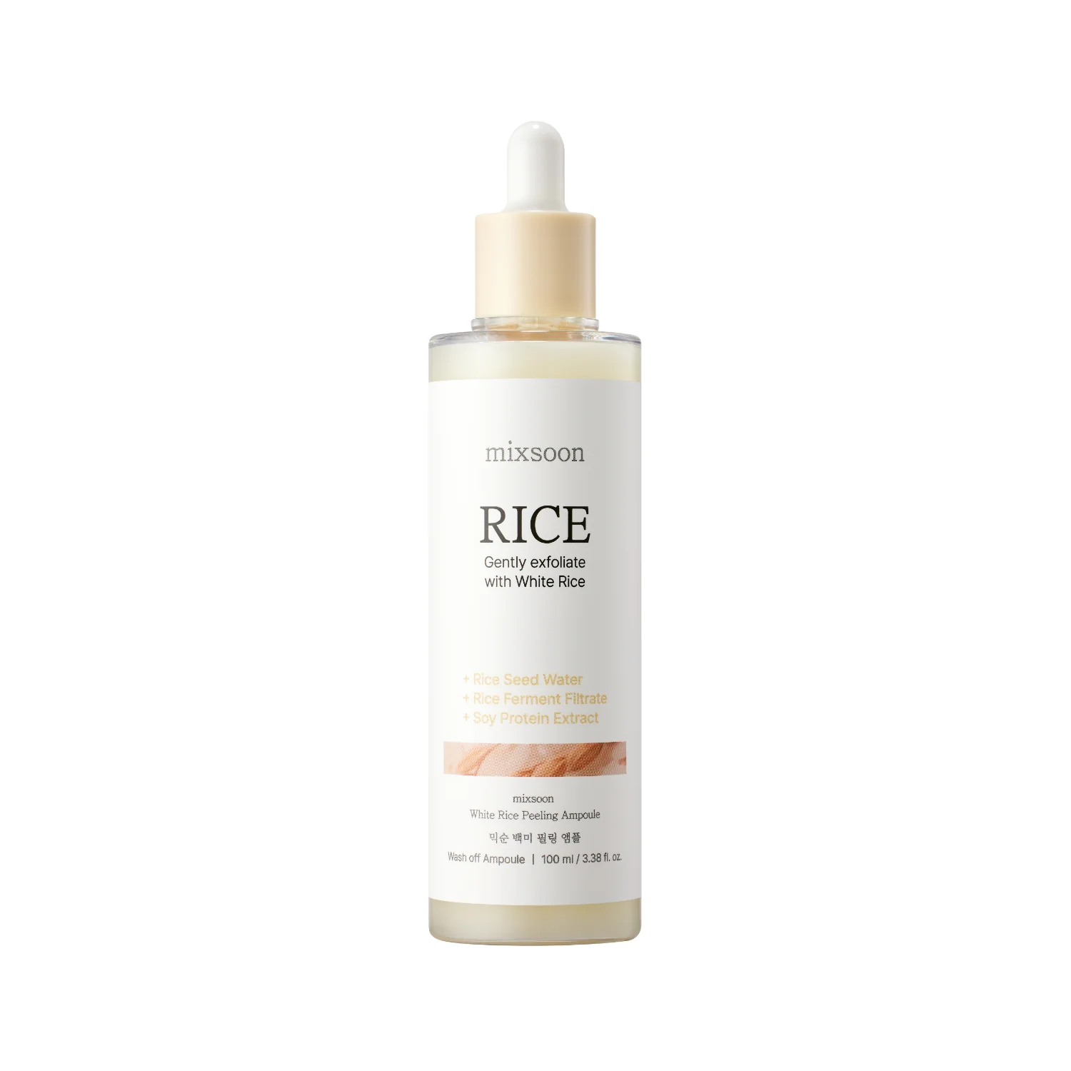 Mixsoon White Rice Peeling Ampoule 100ml